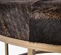 Alameda Round Hair On Hide Coffee Table (36&quot;)