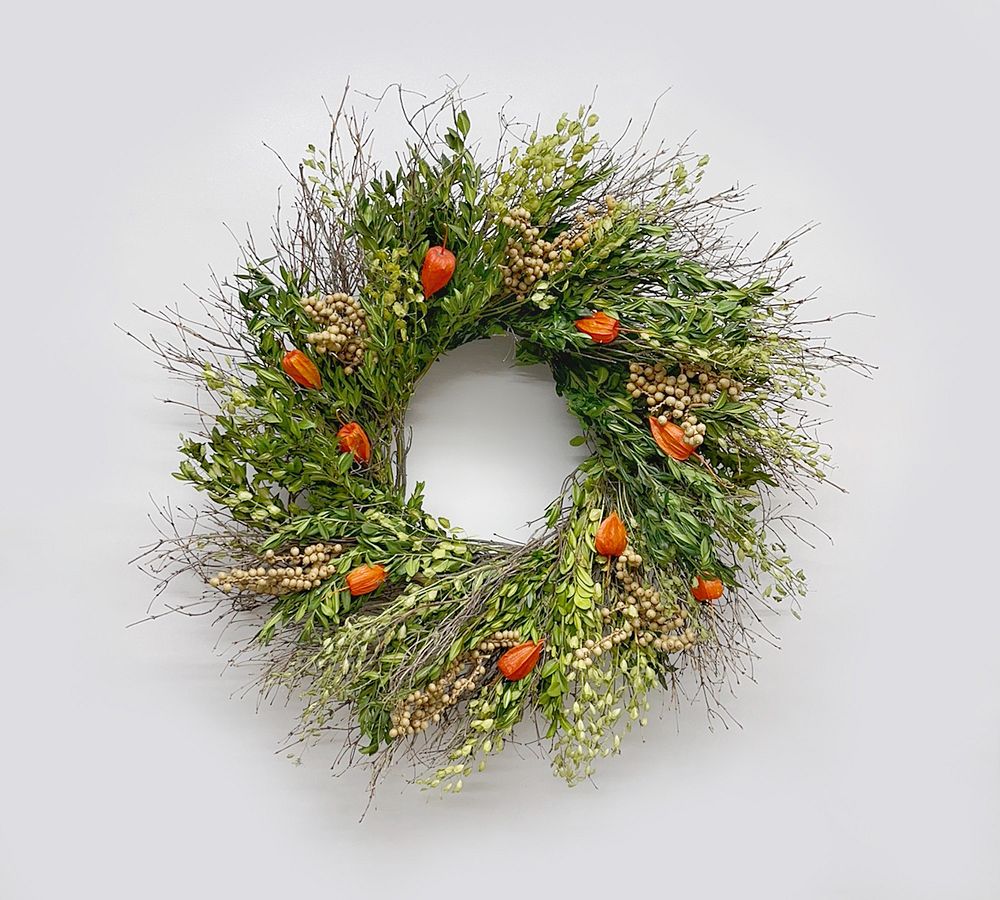 Dried Spring Parade Wreaths