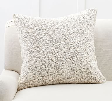 Hattie Textured Pillow Cover | Pottery Barn