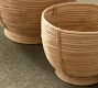 Cane Rattan Footed Bowls
