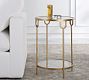 Ellodie Round Glass Accent Table (17&quot;)