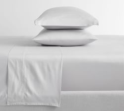 PB Organic 350-Thread-Count Sateen Sheet Set