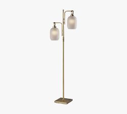 Leighton Metal 2-Light Floor Lamp (67&quot;)