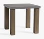 Abbott Concrete &amp; Acacia Outdoor Counter Height Table (40&quot;)