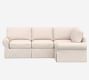 PB Basic Slipcovered 3-Piece Sectional (104&quot;)