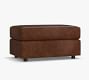 Pacifica Leather Ottoman