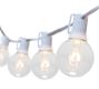 Clear Incandescent Globe String Lights - 25'