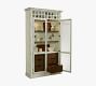Amber Display Cabinet with Wine Rack (47.5&quot;)