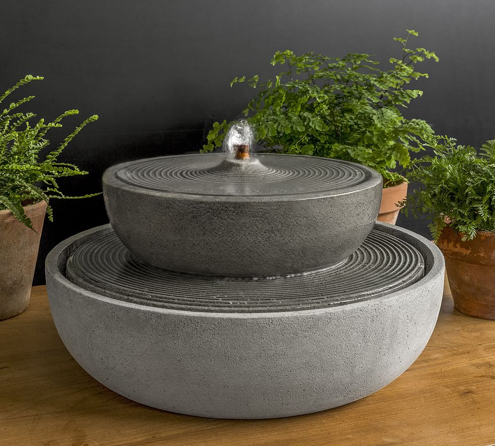 Whitten Tiered Fountain Pottery Barn