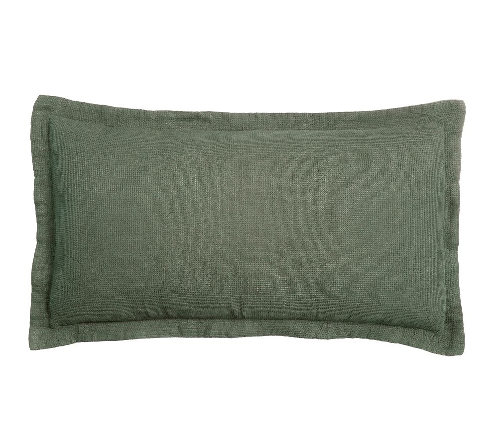 European Flax Linen Waffle Duvet Cover & Shams