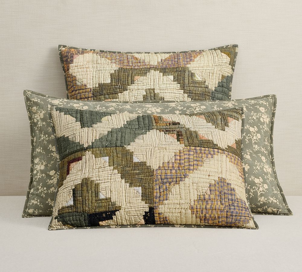 Wesley Reversible Quilted Shams | Pottery Barn