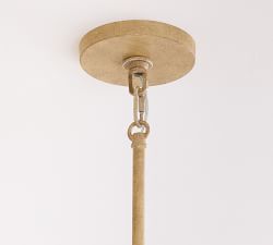 Faux Antler Petite Chandelier (43&quot;)