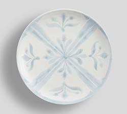 Chambray Tile Stoneware Salad Plates | Pottery Barn