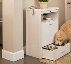 Ecoflex&#174; Pet Pantry with Dual Food Bowls