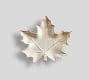 Ridge Maple Leaf Stoneware Appetizer Plates - Set of 4