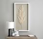 Faux Pampas Grass Shadow Box Wall Art