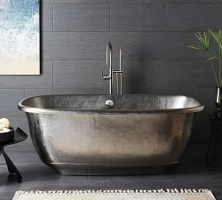 Emryn 66&quot; Handcrafted Freestanding Copper Bathtub