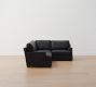 Townsend Square Arm Leather 3-Piece Sectional (113&quot;)