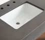 Frances 68&quot; Concrete Top Double Sink Vanity