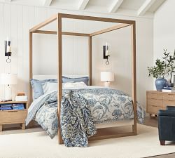 Portola Upholstered Canopy Bed