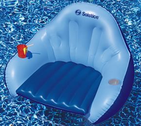 Solstice Convertible Solo Pool Chair | Pottery Barn