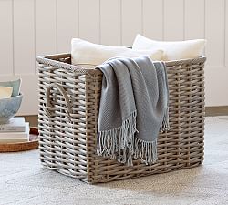 Aubrey Handwoven Oversized Basket