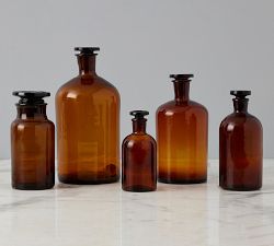 Found Pharmacy Bottles - Set of 3