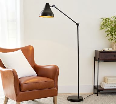 Fitz Metal AdjustableTask Floor Lamp (63