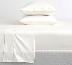 PB Organic 350-Thread-Count Sateen Sheet Set