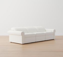 Ultra Lounge Roll Arm Reclining Sofa (110&quot;)