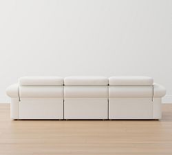 Ultra Lounge Roll Arm Reclining Sofa (110&quot;)