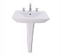 Bond 23&rdquo; Rectangular Ceramic Single Sink Pedestal