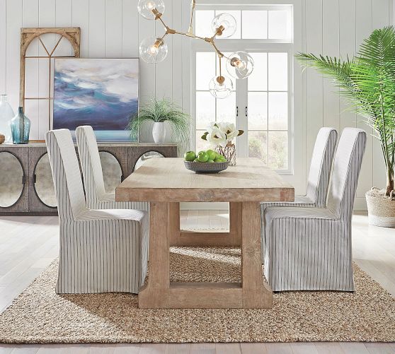 Oswald Dining Table (94") Pottery Barn