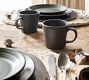 Larkin Reactive Glaze Stoneware 16-Piece Dinnerware Set