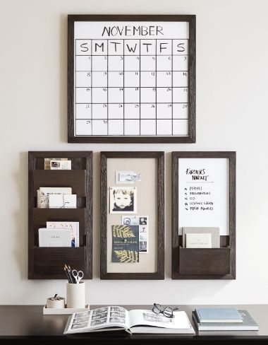 Pinboards &amp; Office Organization