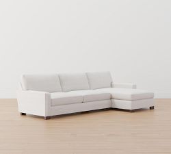 Turner Square Arm Chaise Sectional (103&quot;&ndash;128&quot;)