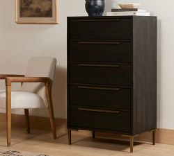 Braden Reclaimed Wood 5-Drawer Tall Dresser (30&quot;)