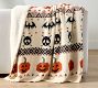 Halloween Fair Isle Knit Jacquard Throw