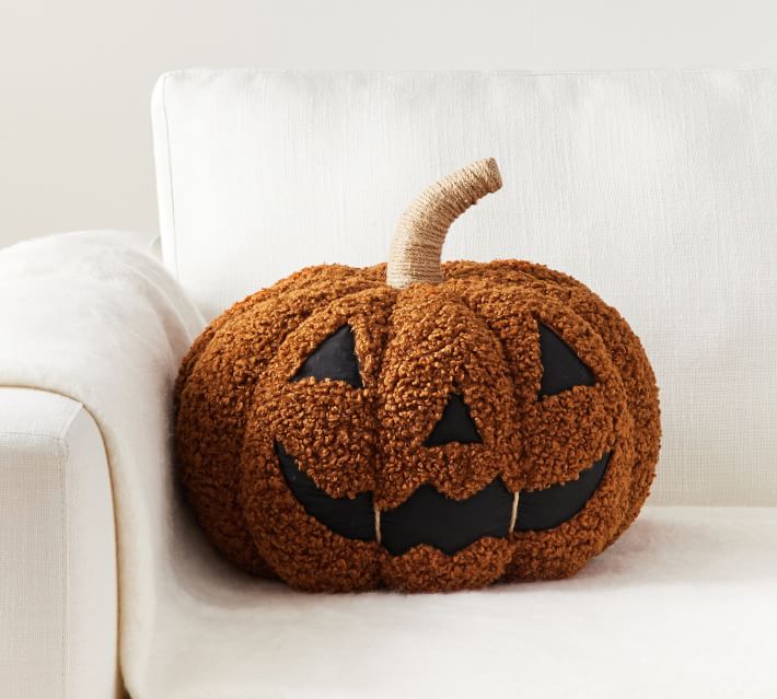 Glam fashion pumpkin pillow