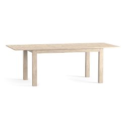 Indio Eucalyptus Extending Outdoor Dining Table (61&quot;-86&quot;)