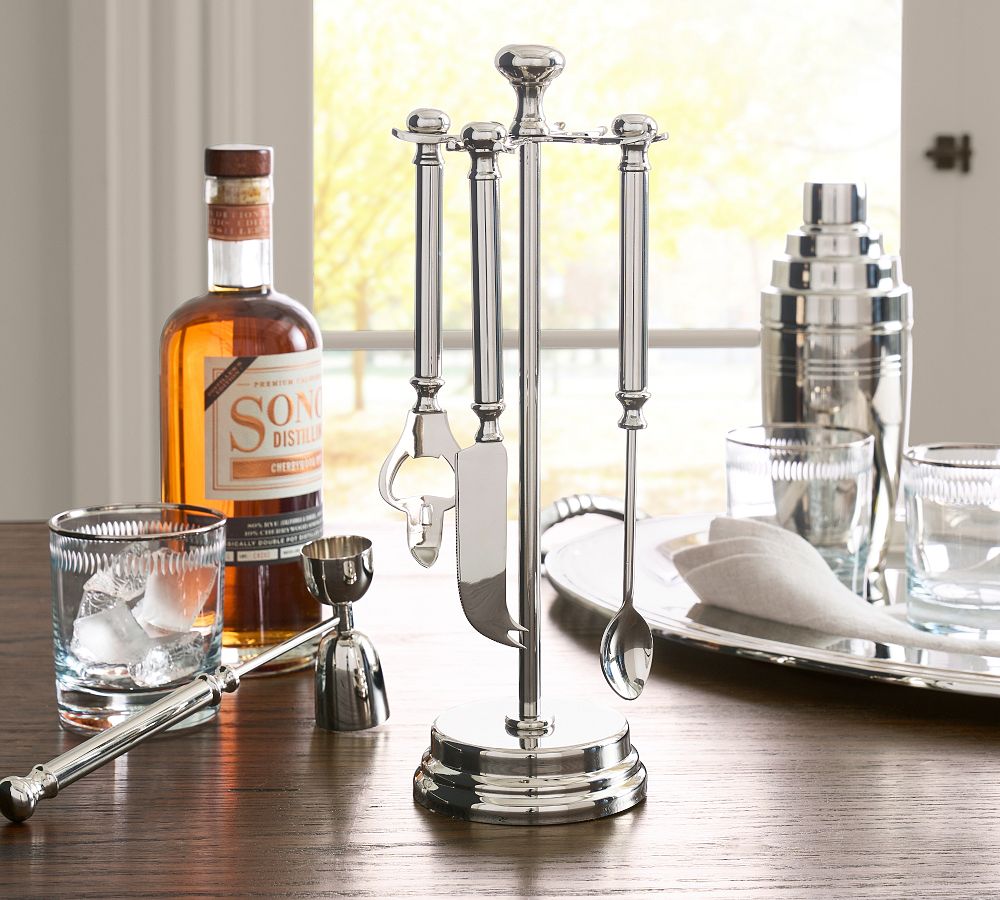 Pottery Barn Bar Set