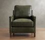 Tyler Square Arm Leather Manual &amp; Power Recliner