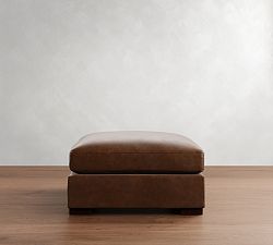 Turner Leather Sectional Ottoman