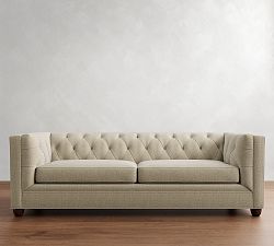 Chesterfield Square Arm Sofa (69&quot;&ndash;94&quot;)