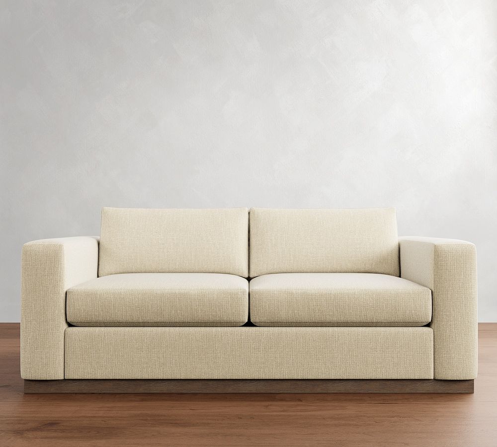 Carmel Wide Arm Wood Base Sleeper Sofa (86&quot;)