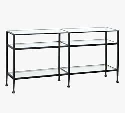 Tanner 65" Console Table, Blackened Bronze