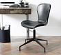 Burke Leather Swivel Desk Chair