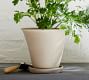 Provence Scalloped Edge Outdoor Planters - Clay