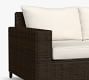 Torrey Wicker 3-Piece Single Chaise Outdoor Sectional (99&quot;)