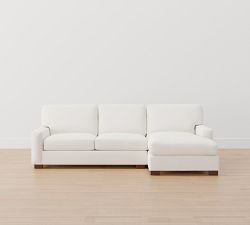 Turner Square Arm Chaise Sectional (103&quot;&ndash;128&quot;)